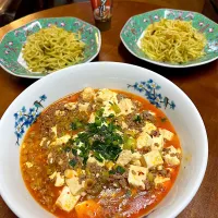 麻婆豆腐焼きそば