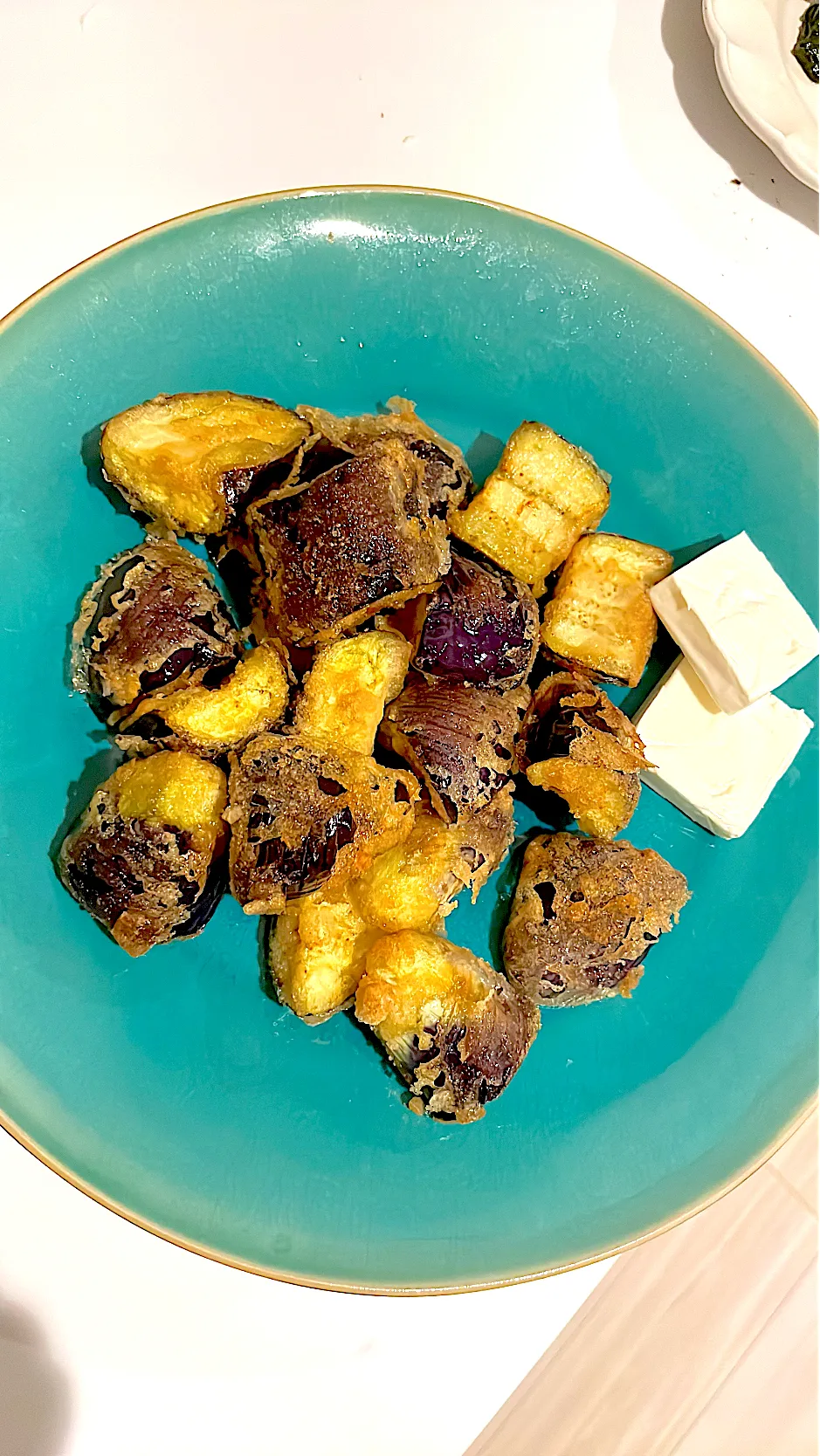 茄子の唐揚げとクリームチーズ|ゆっちさん