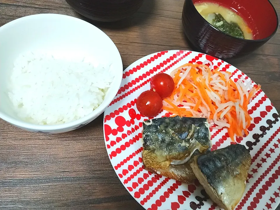 鯖のレモンバター醤油焼き
大根なます
味噌汁|尚さん