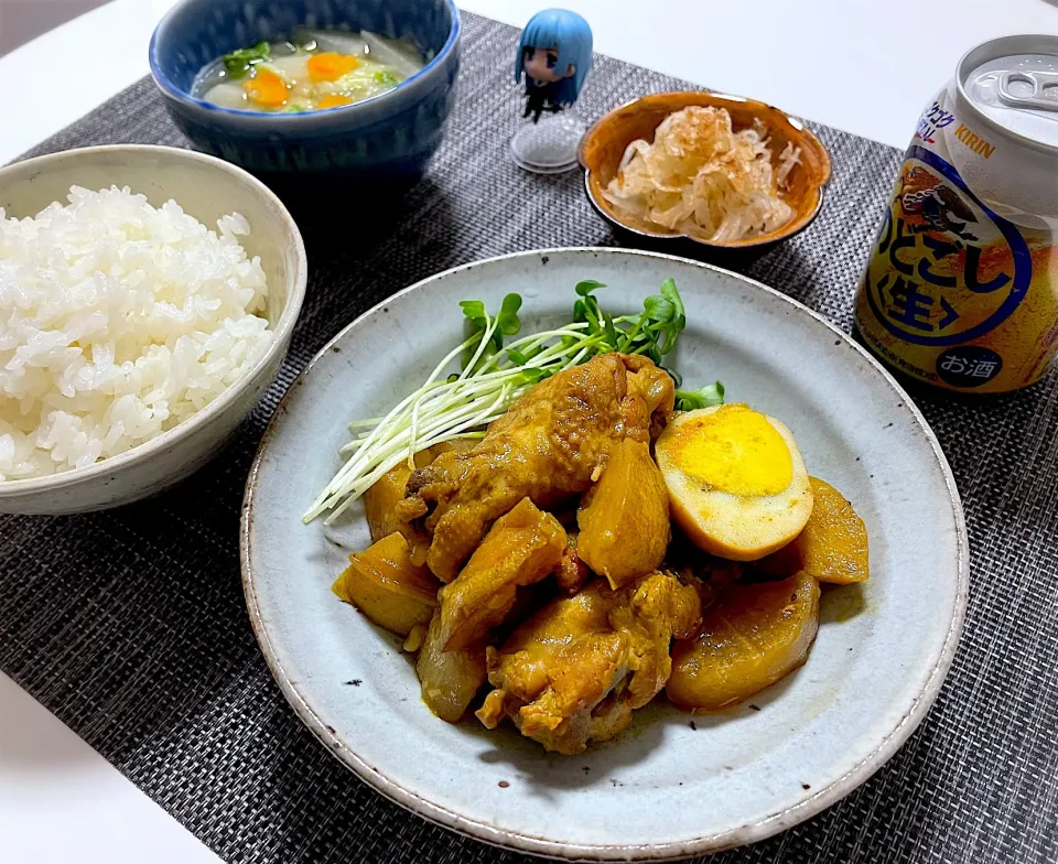 手羽元のさっぱり煮（カレー風味）|アルティッチョさん