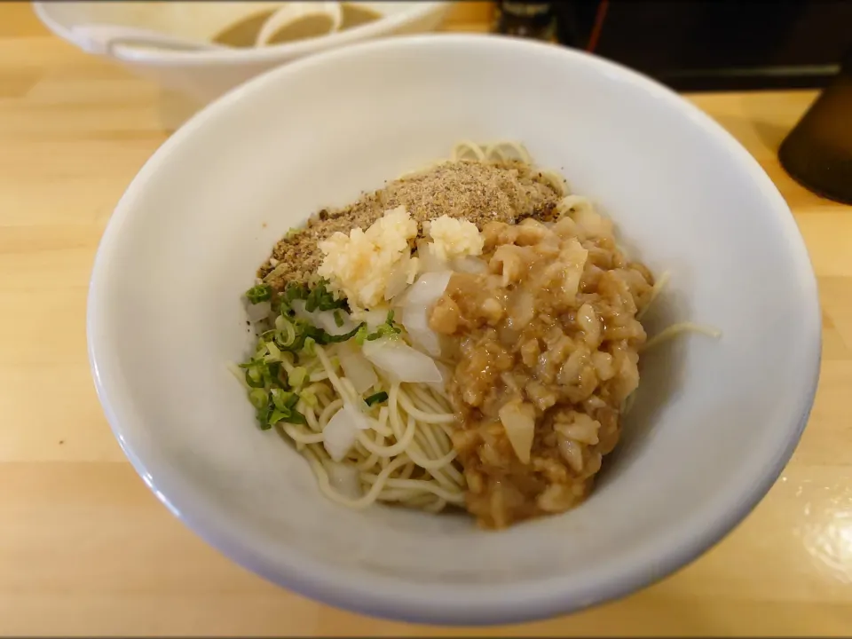 煮干ソバと米 今日の1番さんの☆限定和玉
（悪いアブラ）✨|たかさん