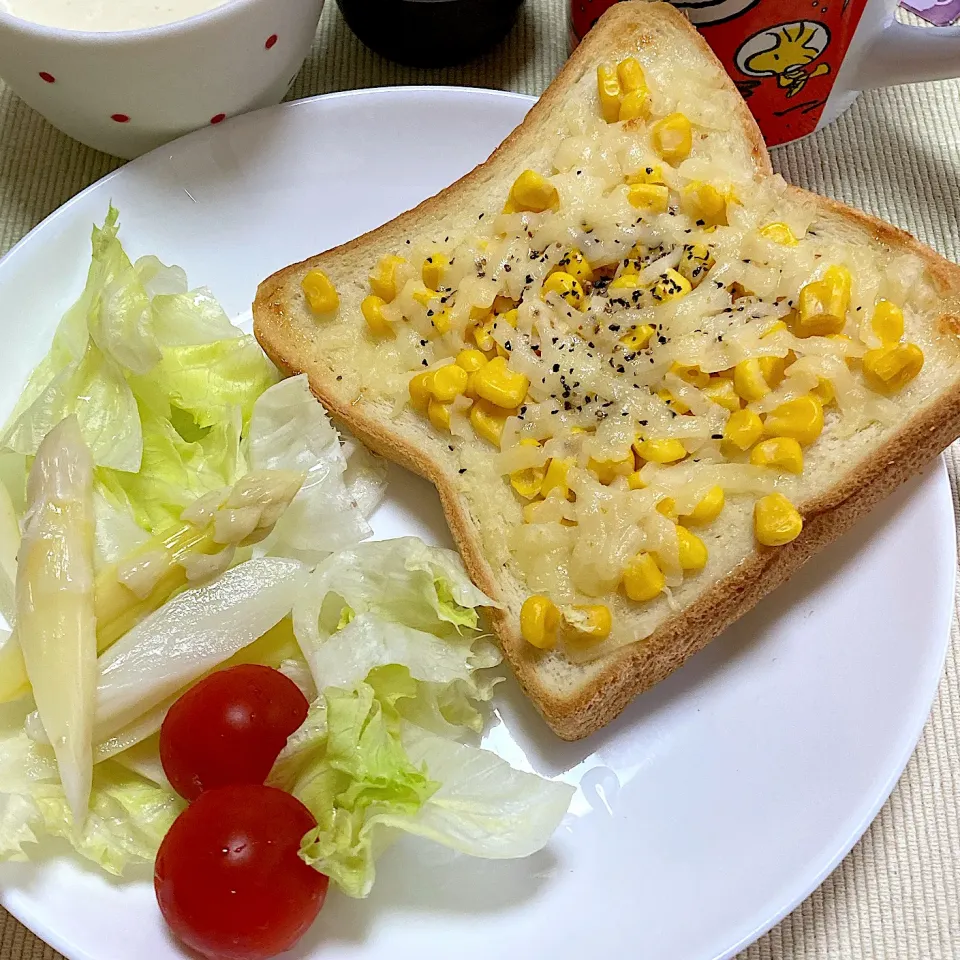 ma_yaさんの料理 朝ごパン🍞コーントースト|akkoさん