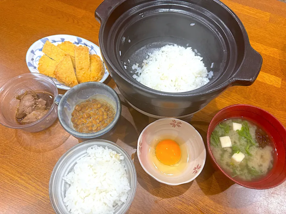 Snapdishの料理写真:連休3日目の 朝ごはん|sakuramochiさん