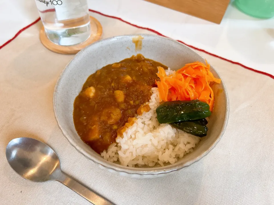 玉ねぎたっぷりシーフードカレー|なみねこさん