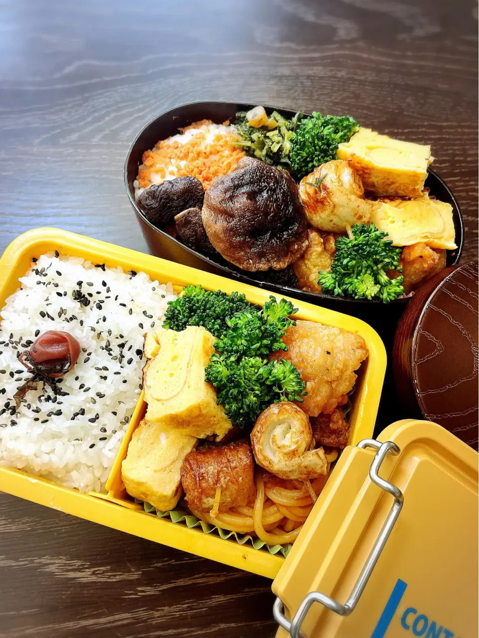 Snapdishの料理写真:好きな物弁当(*´꒳`*)|mocoꕤ*.゜さん