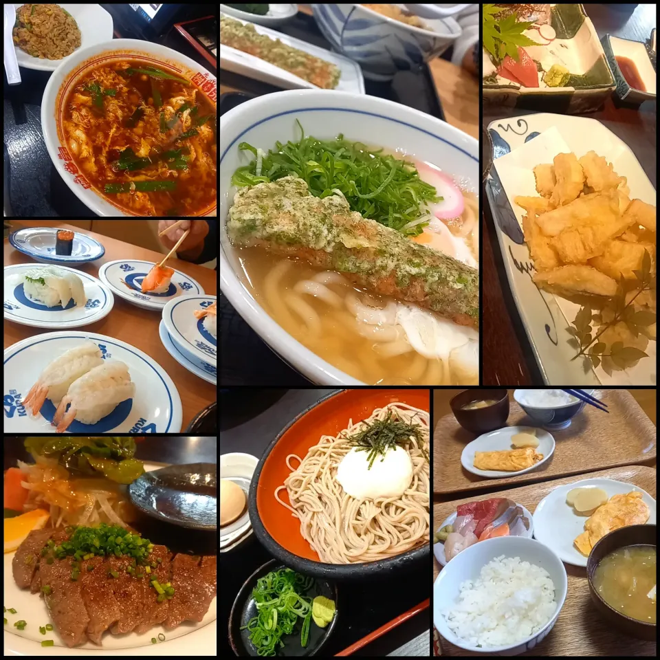 Snapdishの料理写真:最近の外食こんなんですﾒｼ|まりおさん