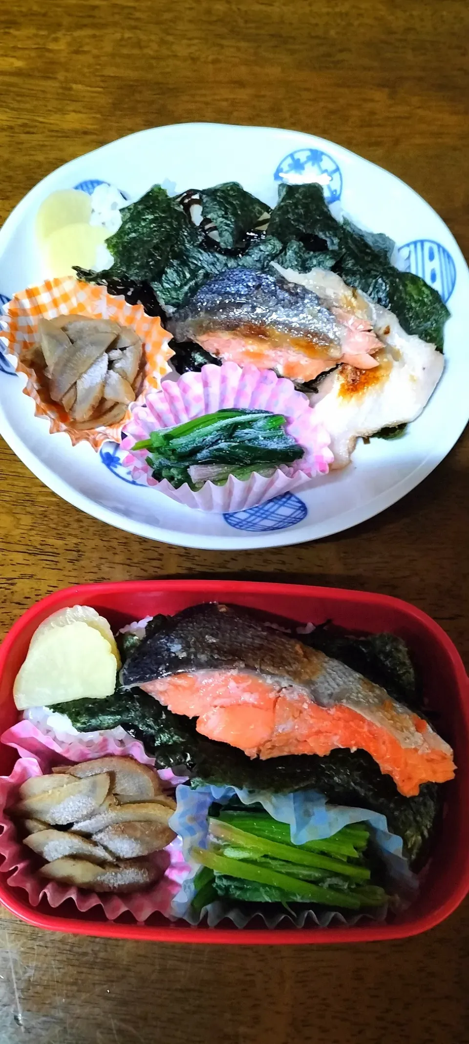 私弁当🍱と
　置き弁😄
私は仕事　旦那は長〜いGW😤|miimiさん