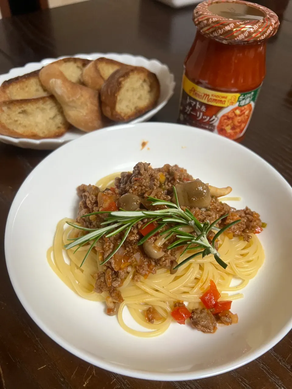 Snapdishの料理写真:ミートパスタ🍝|TOMOさん