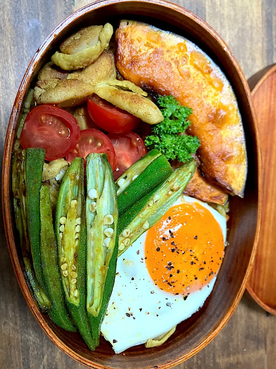 5月1日 チキンビリヤニ弁当|スイカ大好きさん