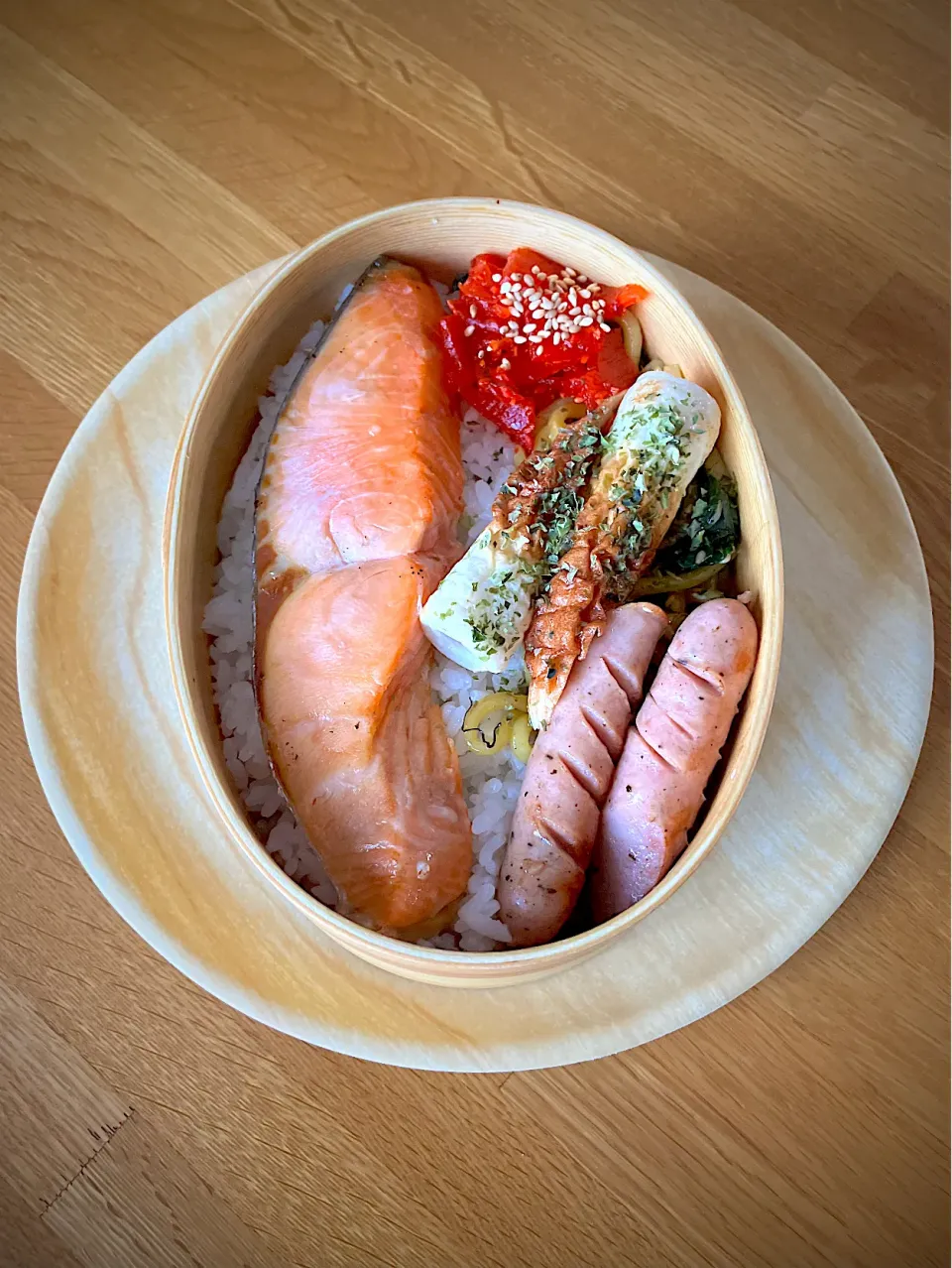 鮭弁当|akopeko ◡̈⋆さん