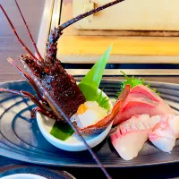 Snapdishの料理写真:Lobster sashimi|Mizz Palomaさん