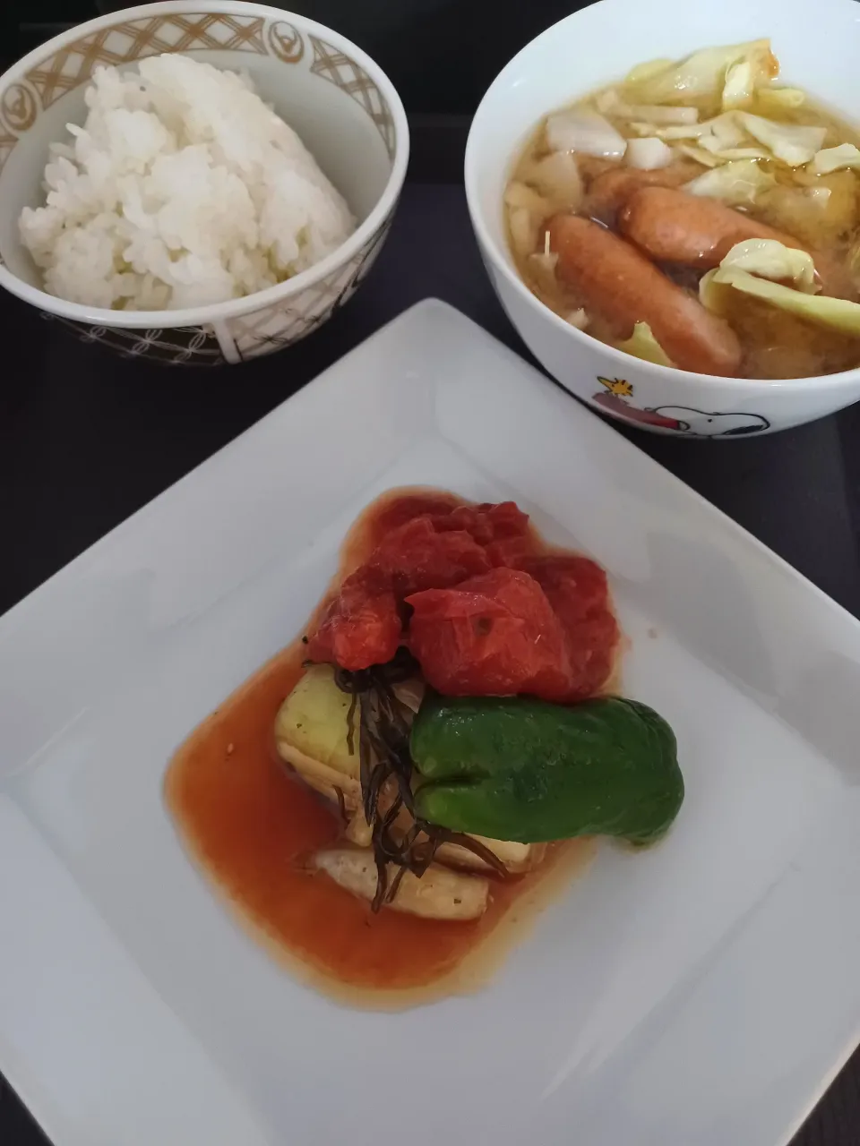 自分用の朝ごはん🌄🍴|ぽんすけさん