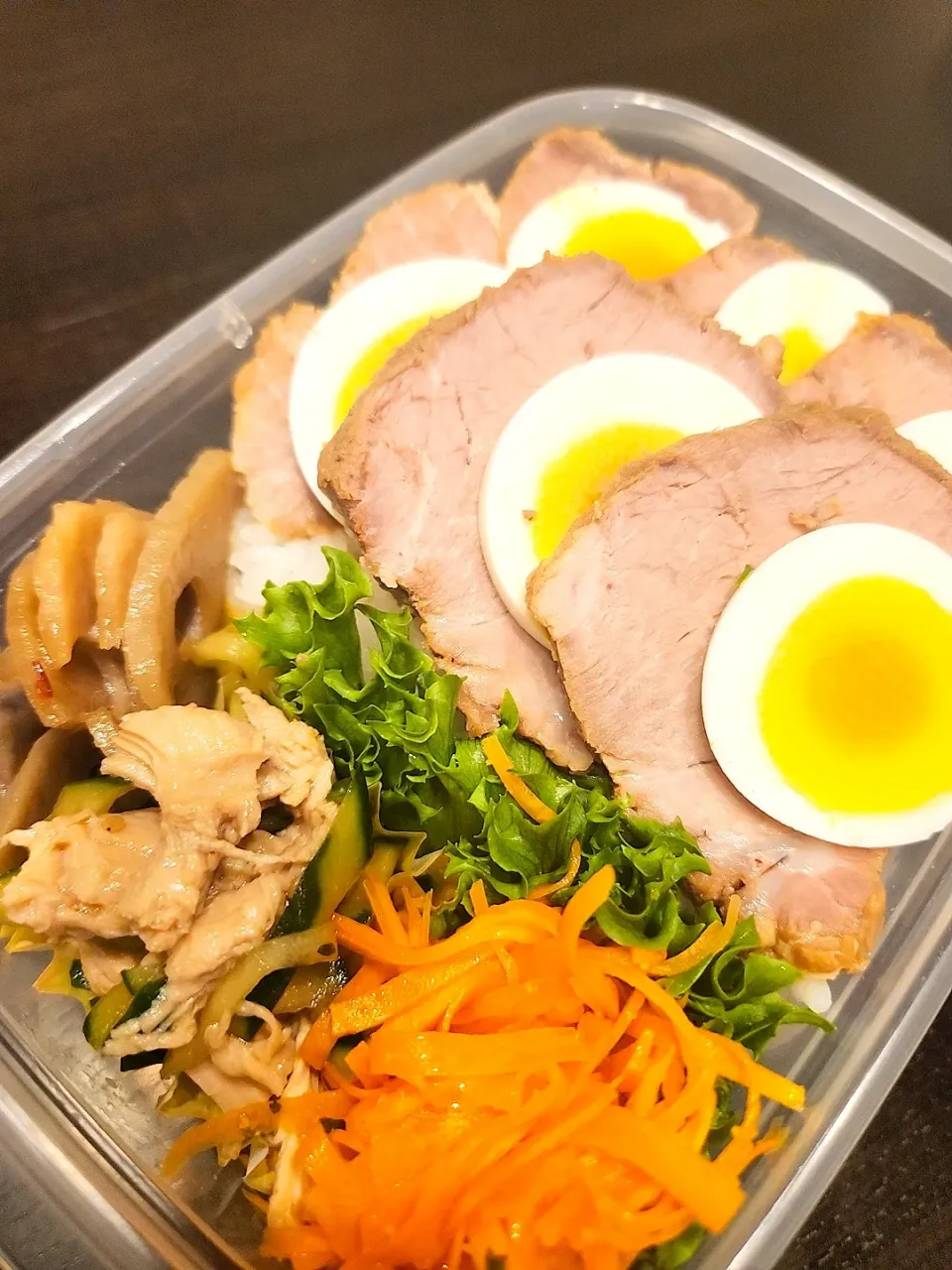 Snapdishの料理写真:チャーシュー弁当|acoacoさん