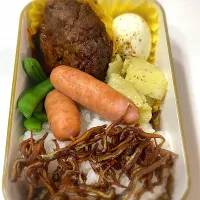 Snapdishの料理写真:パパのお弁当💕😋💕|Michiko Okamotoさん