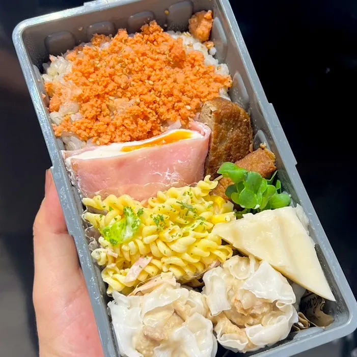 Snapdishの料理写真:旦那さんのお弁当|あやごはん( ͡σ̴̶̷̤. ͡σ̴̶̷̤)ෆ⃛さん