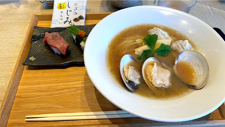 ラーメン 琥珀 限定麺|菜摘さん