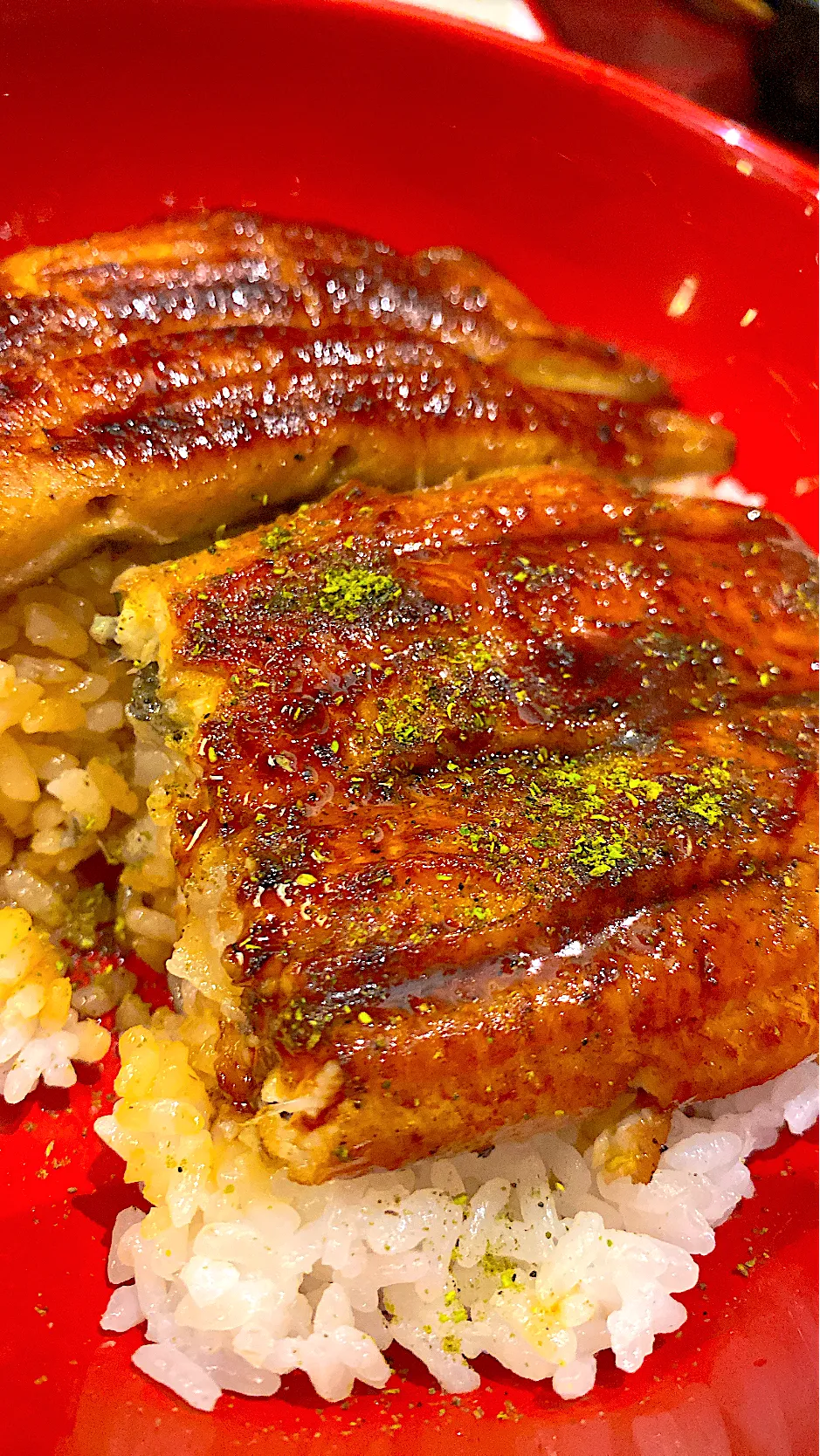 鰻丼😋江戸前焼き♪|ひとさんさん