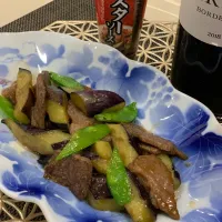 定番のなすと牛肉のオイスター炒め|ｋｚｓｙｋさん