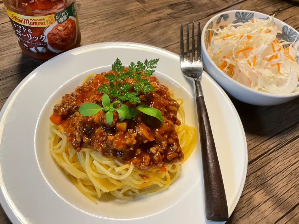 ⌘アンナマンマ　トマトガーリックソースdeパスタ🍝|✼Bǝё-n✼さん