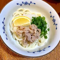 Snapdishの料理写真:ぶっかけ肉うどん|MIRAVALさん