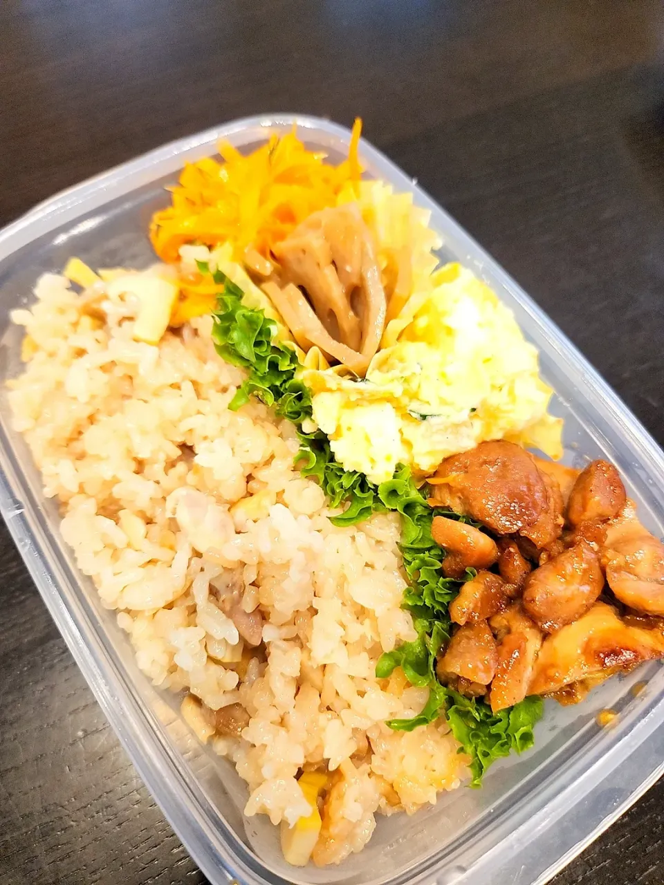 タケノコご飯弁当|acoacoさん