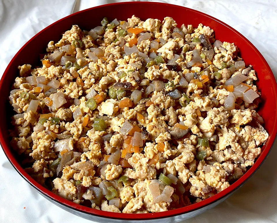 昔ながらの煎り豆腐 異常にご飯がすすむ一品🍚|🐈⸒⸒⸒⸒つるのダンス🐈🐾さん