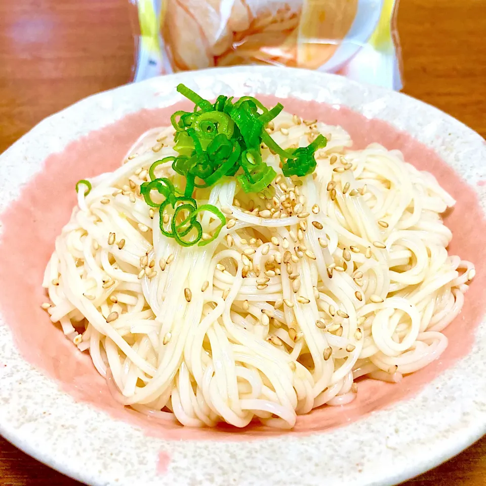 混ぜ素麺✨プチっとシリーズゆず塩鯛だし🍀|まいりさん