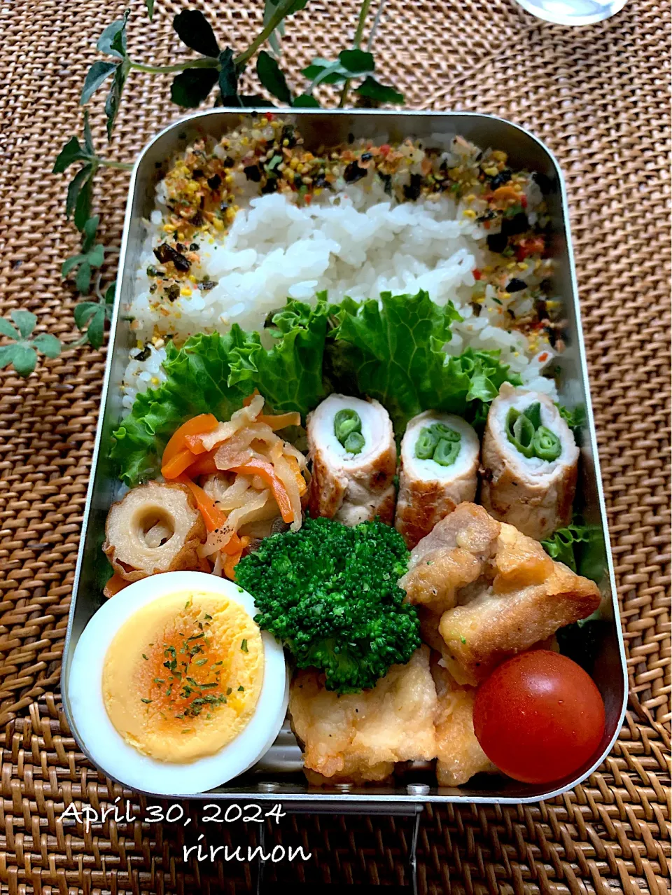 高2息子のお弁当🍱|りるのんさん