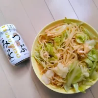 Snapdishの料理写真:春キャベツの味噌パスタ|ゆみさん