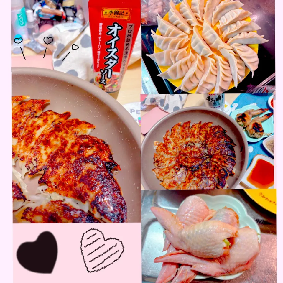 Snapdishの料理写真:４／２８ ｓｕｎ 晩ごはん🍴＊○°|rinaronarさん