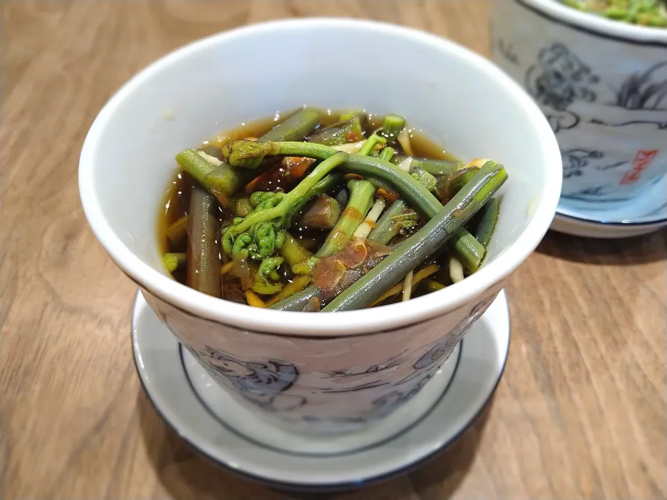 わらびの酢の物|古尾谷りかこさん