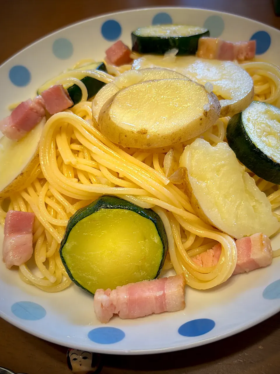 ドイツ風？ベーコンポテトのスパゲティ|masaさん