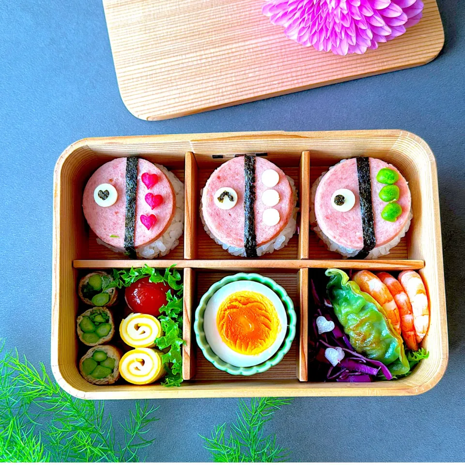 Snapdishの料理写真:こいのぼり弁当🎏|noriben0211さん