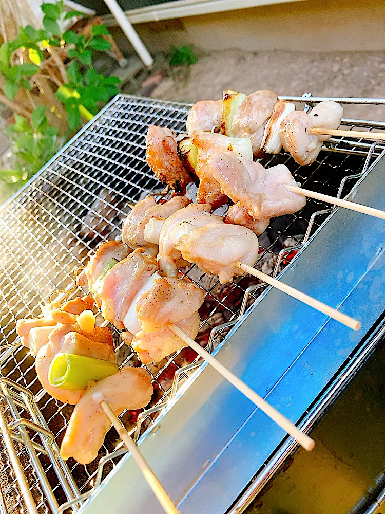 庭焼き鳥😋|matsukawaさん