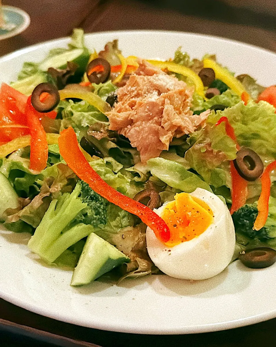 Snapdishの料理写真:デリサラダ🥗|すぅさん