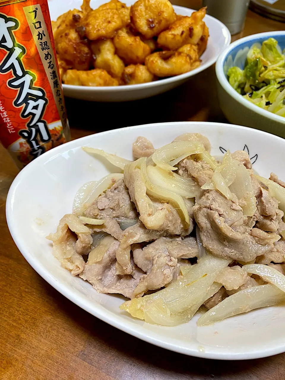 ご飯のお供にオイスターソースで肉炒め|にょるりさん