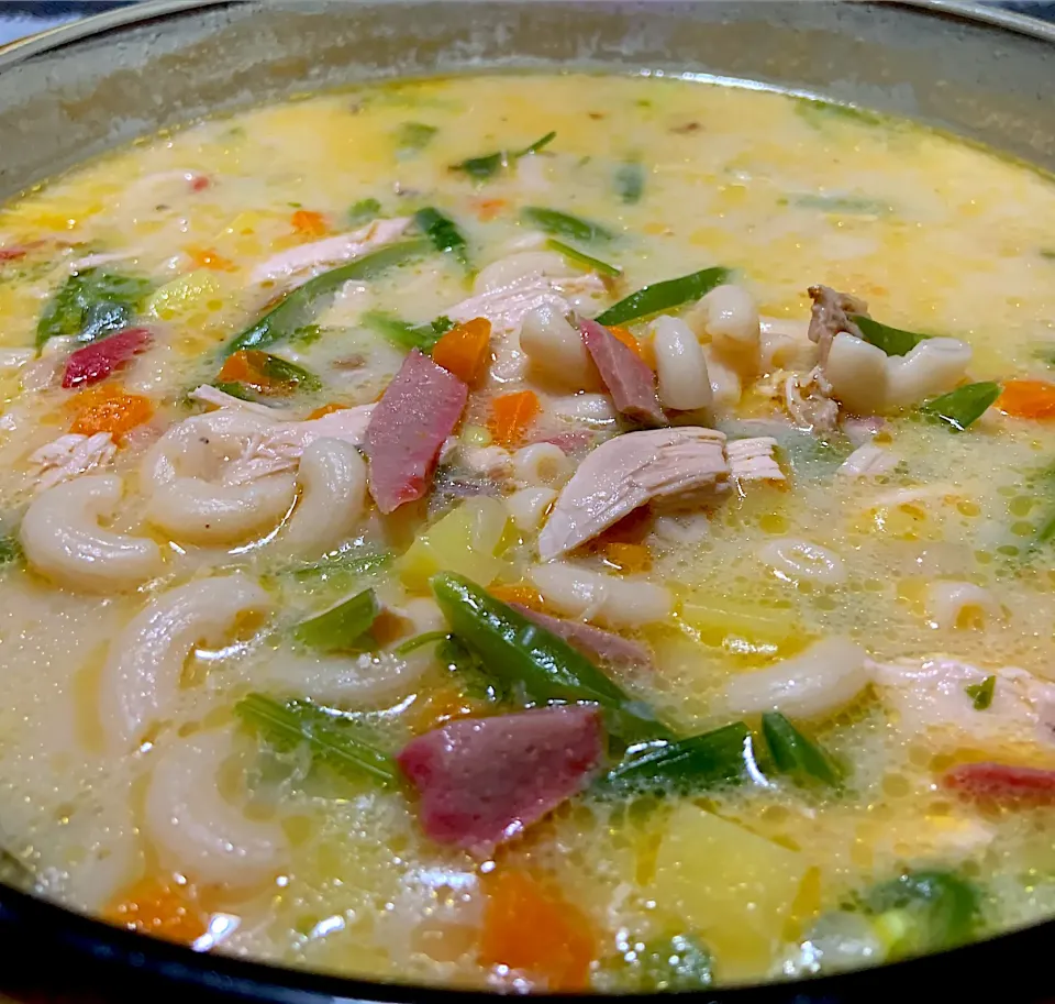 Chicken macaroni soup|Ahnneさん