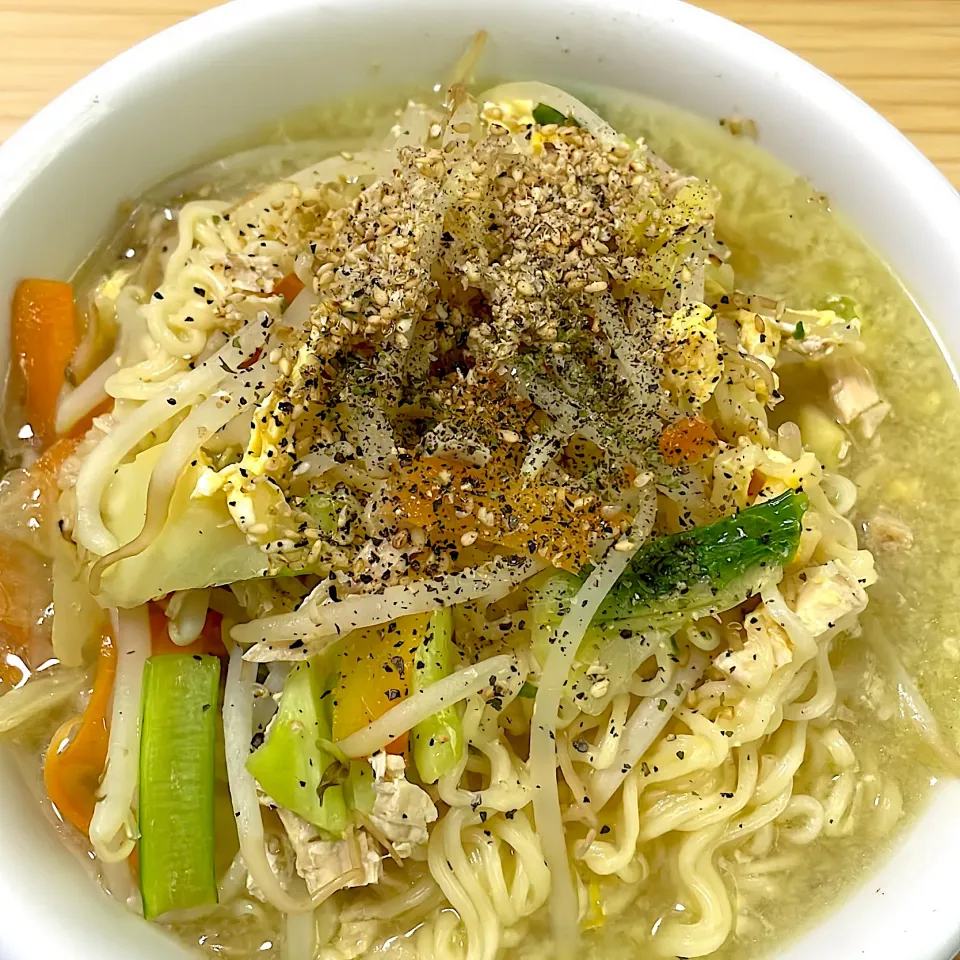 #タンメン #サッポロ一番塩ラーメン|トリさん