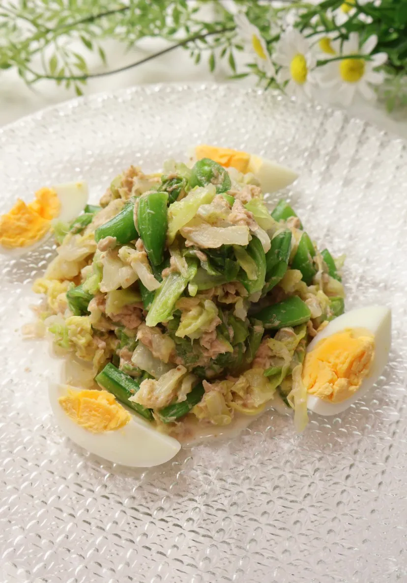 春キャベツとツナのごまドレサラダ🥗|めいめいさん