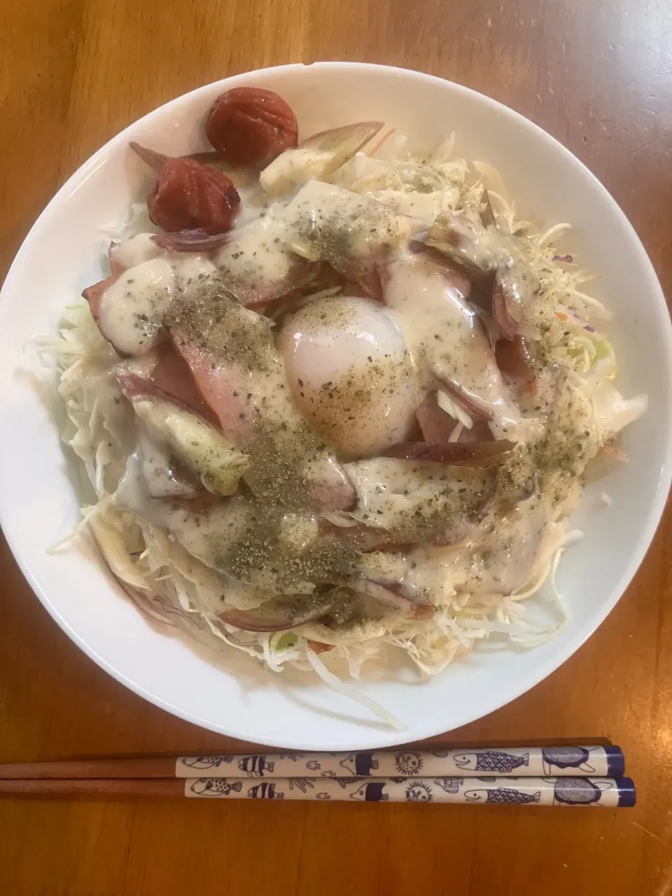 サラダうどん　その4|リッキーさん