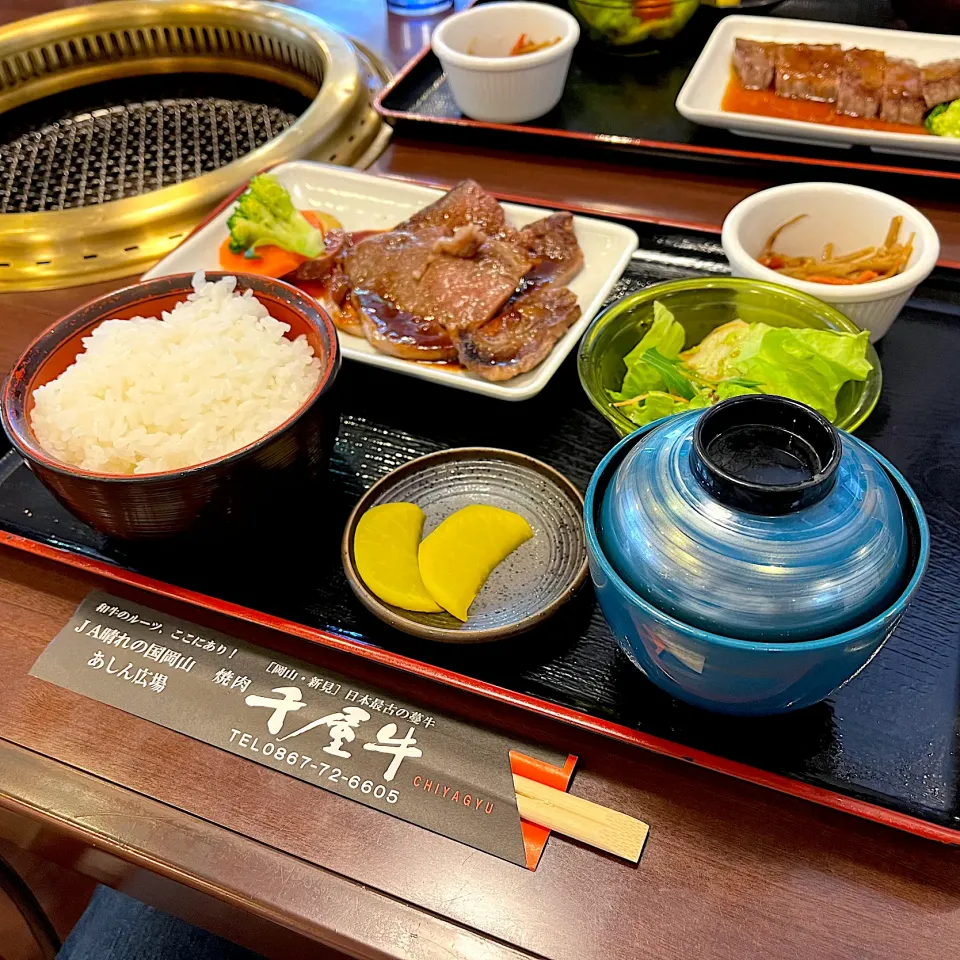 ロース焼き肉定食|あやさん