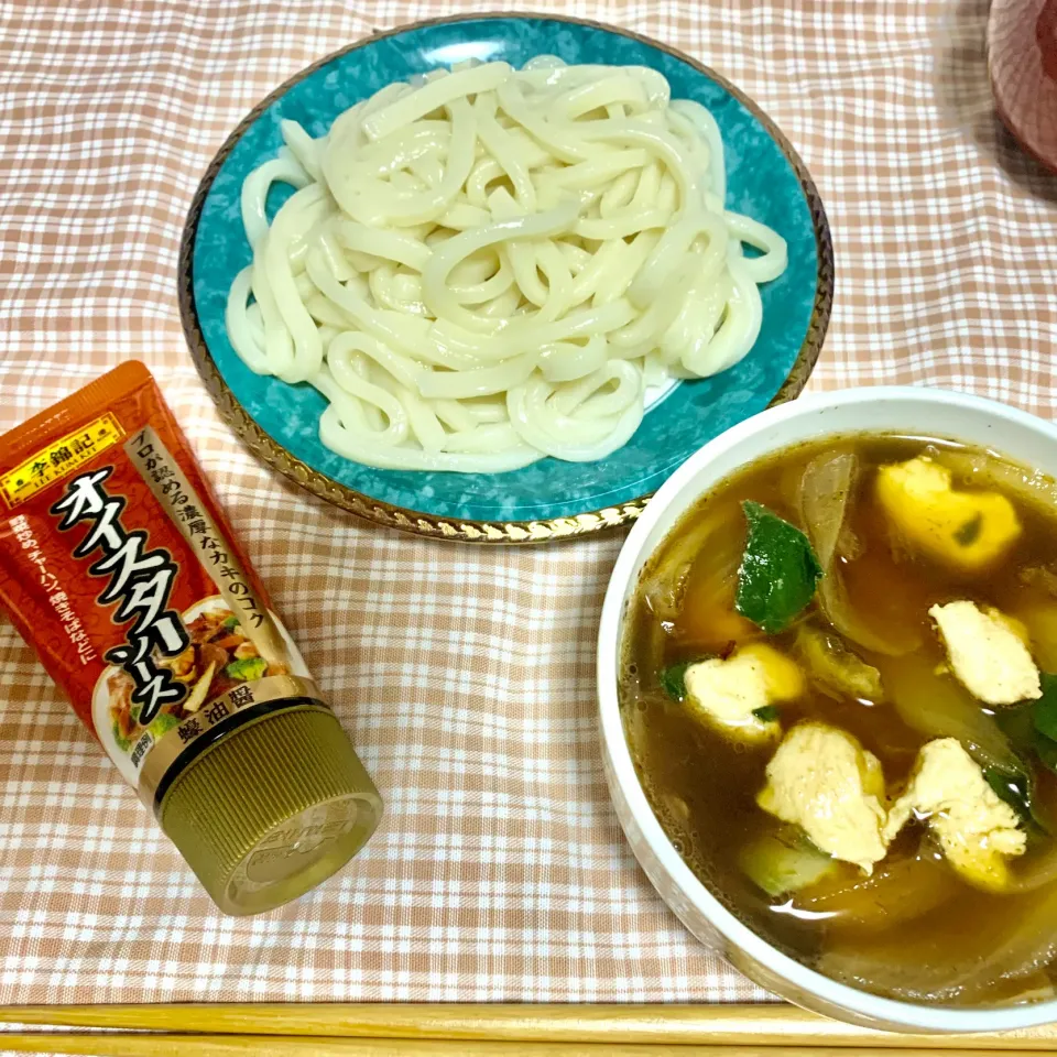 オイスターソースの付けうどん|しーるさん