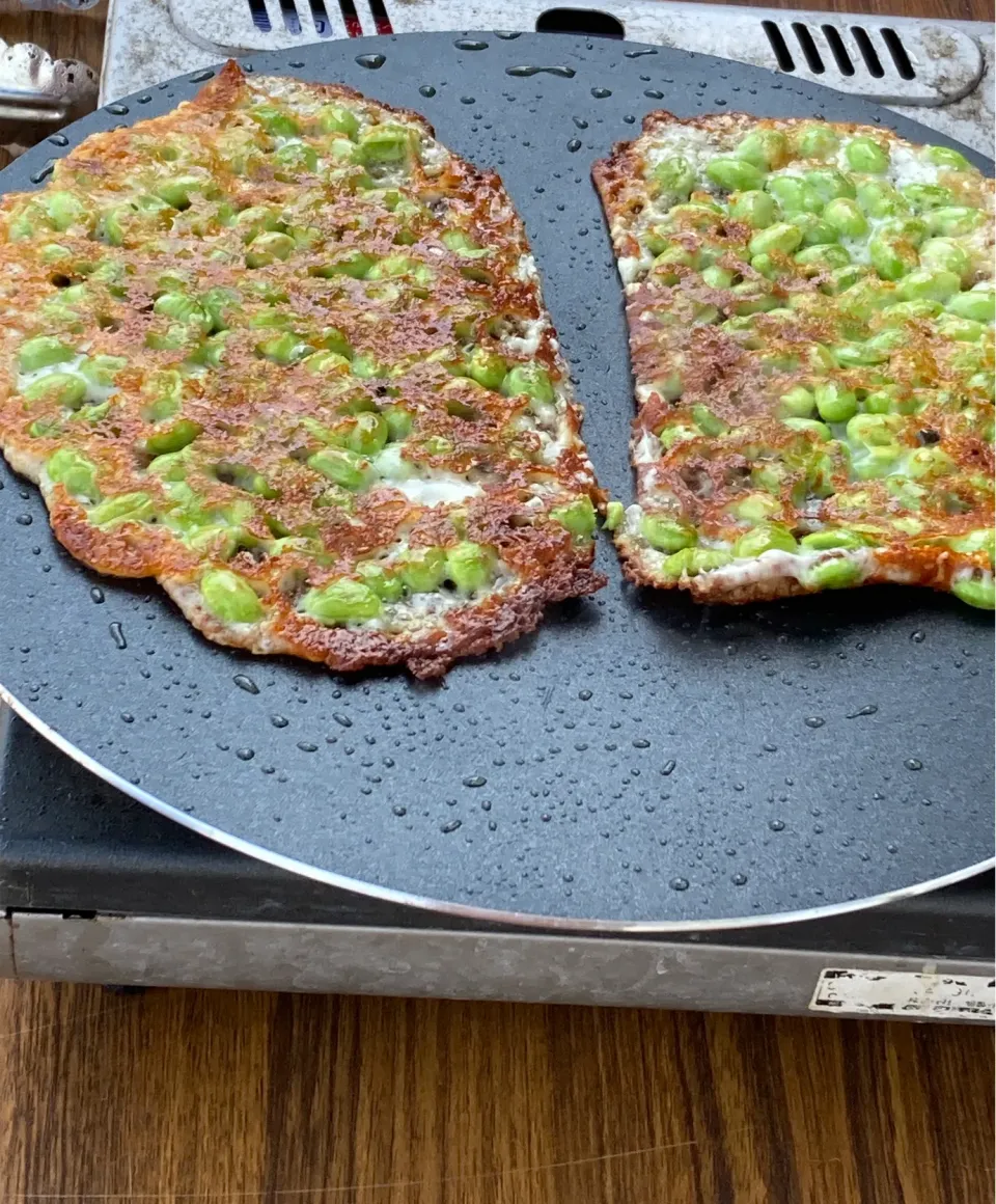 【酒のつまみ】枝豆チーズ焼き|飛鳥さん