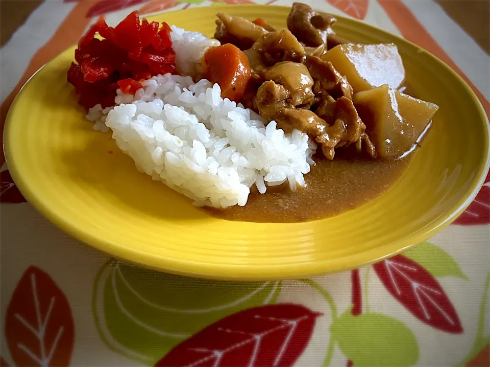 朝食は残りカレー|🌻ako ·͜·♡peco🌻さん