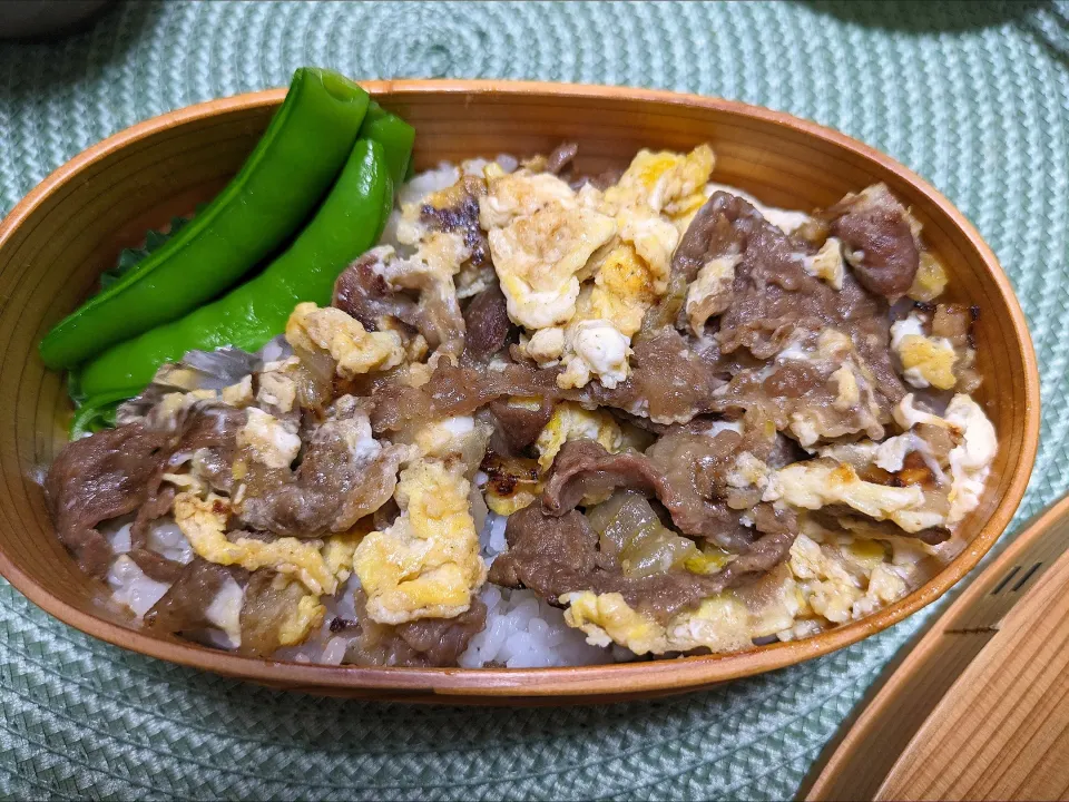 Snapdishの料理写真:牛丼弁当|よこさん