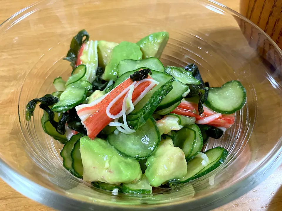 ＊アボカド入り胡瓜の酢の物🥑🥒中華風＊|＊抹茶＊さん