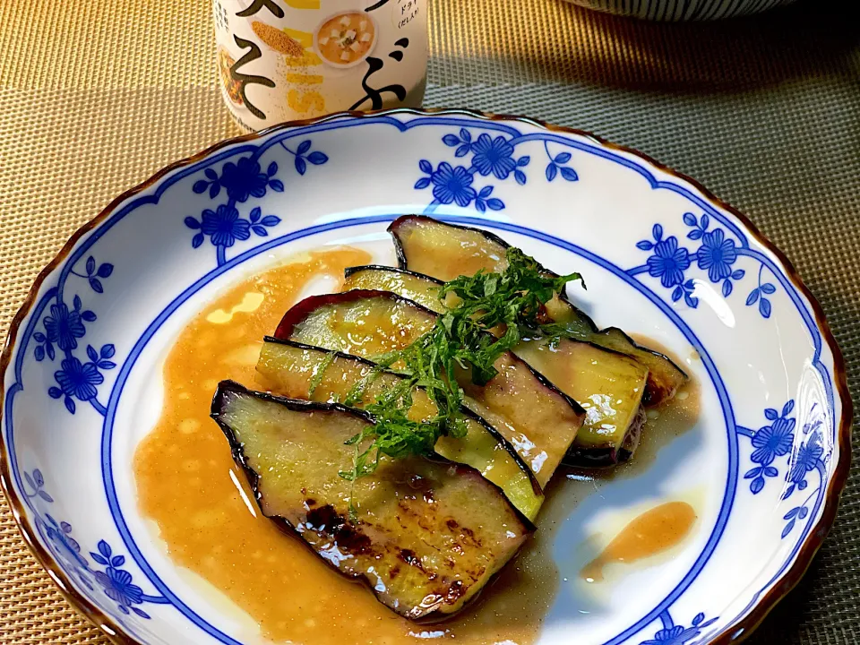 茄子の味噌マリネ|レオンさん