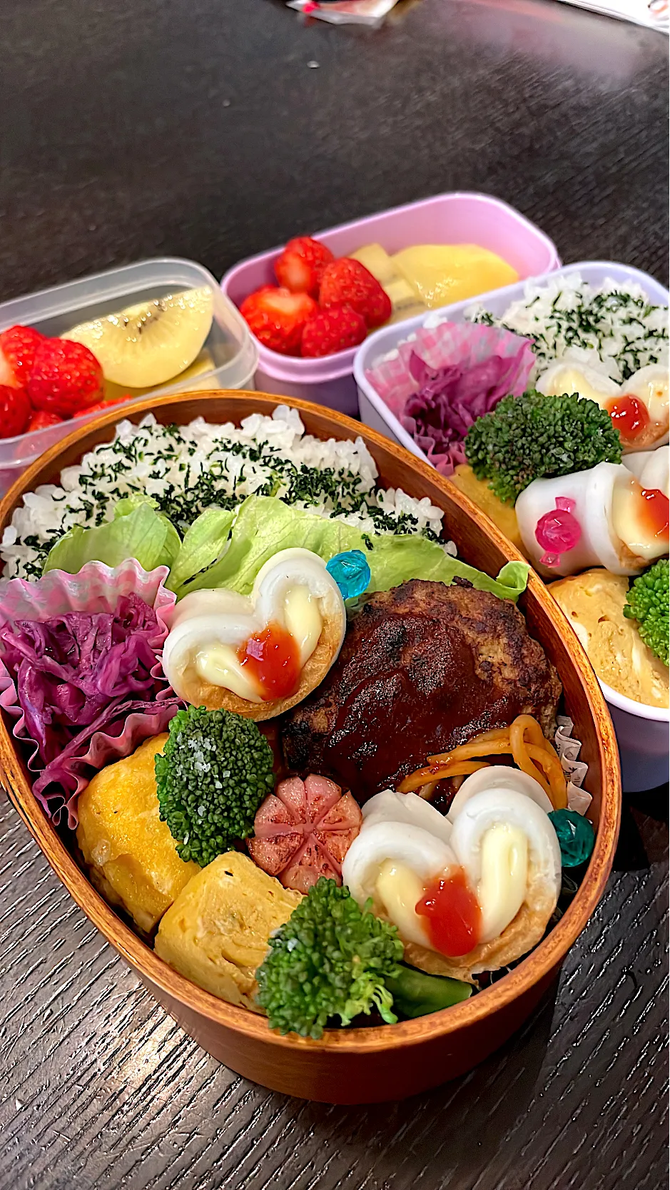 ハンバーグ弁当|雑草シェリーさん