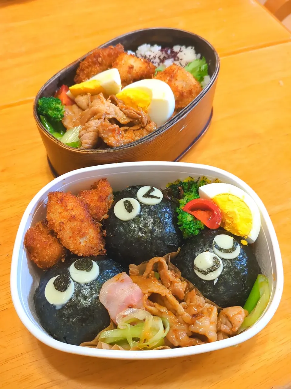 Snapdishの料理写真:肉たっぷり弁当|さやかさん