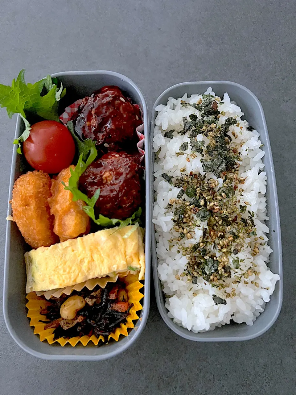 Snapdishの料理写真:肉団子弁当|hinomizさん